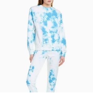 Prince Peter Collection Sky Blue Tie-Dye Jogger Set